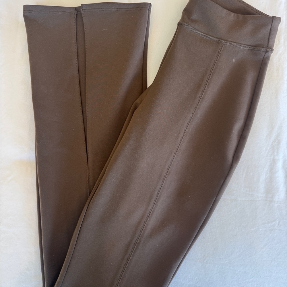 Alo Brown High Waist Flutter Leggings